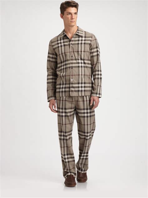 burberry pyjama set|burberry pajama pants for men.